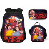 Strange Story Backpack 3-piece Student Stranger Things Bags