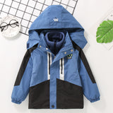 Kid Boys Stormtrooper Jacket 3-in-1 Detachable Autumn Thickened Coats