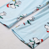 Family Matching Christmas Snoopy Print Pajamas