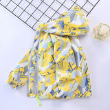 Kid Boys Thin Coat Foreign Windbreaker Outdoor Jacket