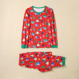 Family Matching Christmas Printed Housewear Parent-child Pajamas