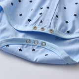Baby Boy Suit Long Sleeve Halter Overalls 4 Pcs Sets