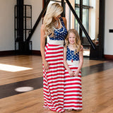 Family Matching Parent-child Fashion Spring Dresses