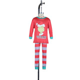 Family Parent-child Outfit Little Monster Print Christmas Autumn Pajamas Set