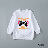 Family Matching Parent-child Long Sleeves Casual Shirts