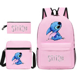 Lilo and Stitch Stitch Backpack 3 Pcs Set Bags