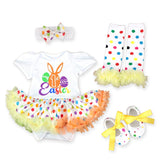 Baby Girl Easter 3 Pcs Crawl Suit Sets