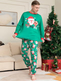 Family Matching Parent-child Christmas Home Suit Santa Claus Christmas Pajamas