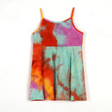 Family Matching Mother-daughter Tie Dye Holiday Beach Dresses