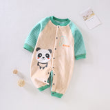 Baby Boy Girl Autumn Winter Bodysuit Plus Fleece Plus Thick Romper