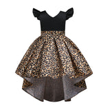 Kid Baby Girl Short Sleeve Princess Sequined Dresses