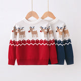 Kid Baby Girl Boy Fawn Cotton Thread Sweater