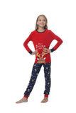 Family Christmas Deer Parent-child Print Pajamas Loungewear