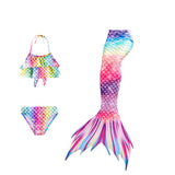 Kid Girl Mermaid Tail Spring Swimsuit