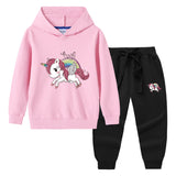 Kid Baby Girl Cotton Long Sleeve Spring Fall 2 Pcs Sets