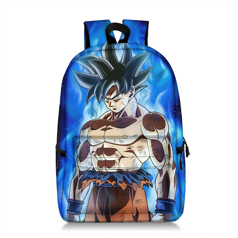 Kid Middle School Backpack Seven Dragon Super Hero Bag