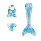 Kid Girl Beauty Mermaid Bikini Swimsuit