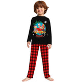 Family Matching Loungewear Parent-child Christmas Plaid Pajamas