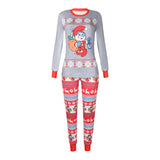 Family Matching Christmas Parent-child Home Pajamas Casual Suit