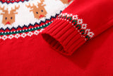 Kid Baby Boy Girl Christmas Elk Pullover Sweater