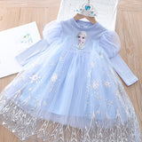Kid Baby Girl Korean Version Snow White Princess Dresses
