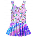 Kid Girl Mermaid One-piece Cute Swimwear Swimsuit