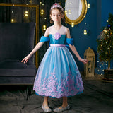 Kid Baby Girl Princess Mermaid Halloween Fancy Carnival Party Dresses