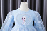 Kid Baby Girls Fashion Princess Frozen Spring Pomp Mesh Dresses