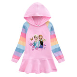 Kid Baby Girl Ice Long Sleeve Autumn Casual Dresses