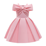 Kid Girl Pink Summer Suspender Princess Dresses