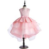 Kid Girl Princess Sleeveless Printed Summer Princess Dresses