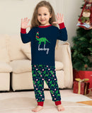 Family Matching Parent-child Printed Alphabet Animal Pajamas