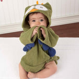 Baby Robe Cartoon Sleepwear Bath Towels Soft Bathrobe Pajamas