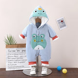 Baby Boy Girl Autumn Winter Extra Thick Plush Romper