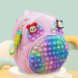 Kid Backpack Puzzle Decompression Killing Pioneer Toy Bag