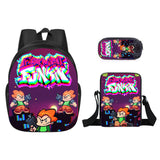 Friday Night Funkin Student Backpack Messenger Bags