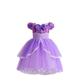 Kid Baby Girl Princess Sophia Sleeping Beauty Birthday Dresses