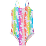 Kid Girls One-piece Swimsuit Mermaid Bathing Beach Swimwear