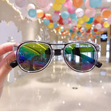 Kid Girl Sunglasses Cute Sunblock Polarizing Tide Cartoon Glasses