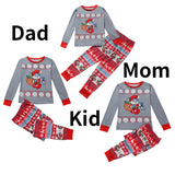 Family Matching Christmas Parent-child Home Pajamas Casual Suit