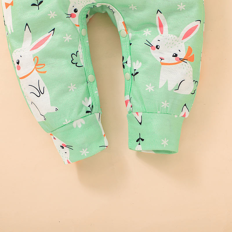 Baby Easter Newborn Harpy Crawl Suit Cute Short-sleeved Rompers