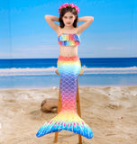 Kid Girl Beauty Mermaid Bikini Swimsuit