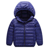 Kid Baby Boy Girl Down Cotton-padded Lightweight Jacket Coats