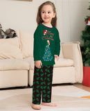Family Matching Parent-child Christmas Holiday Christmas Tree Pajamas