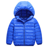 Kid Baby Boy Girl Down Cotton-padded Lightweight Jacket Coats