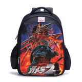 Kid Godzilla Vs King Kong  Digital Printing Backpack Bags