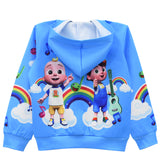 Kid Girl Zip-up Hoodie Coats Outwear