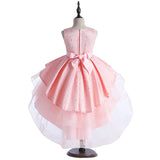 Kid Girl Princess Sleeveless Printed Summer Princess Dresses