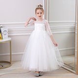 Kid Girl Summer Fluffy Mesh Princess Catwalk Dress