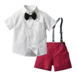 Kid Baby Boys Summer Short Sleeved Suit 2 Pcs Sets